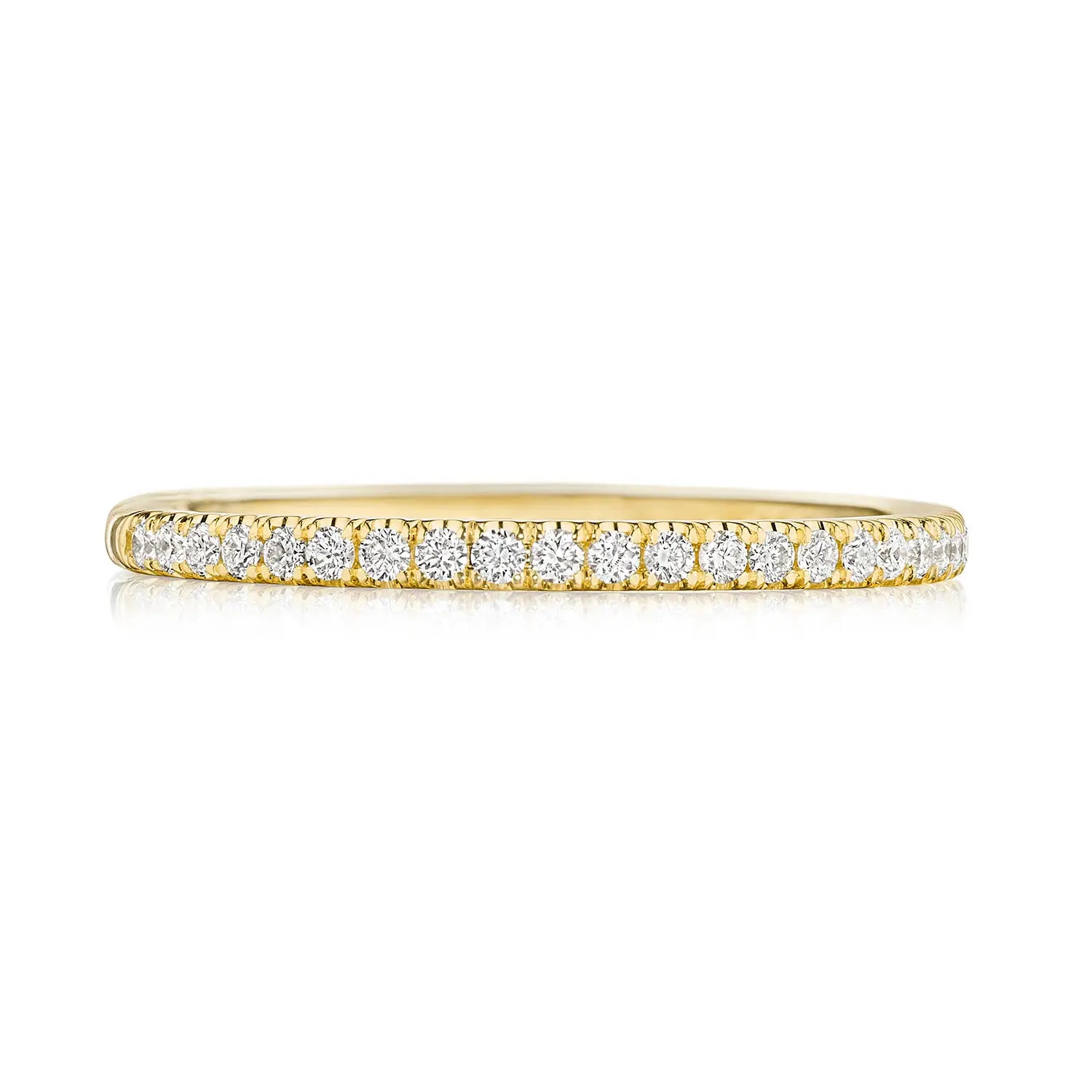 French Pavé Diamond Wedding Band (569622)