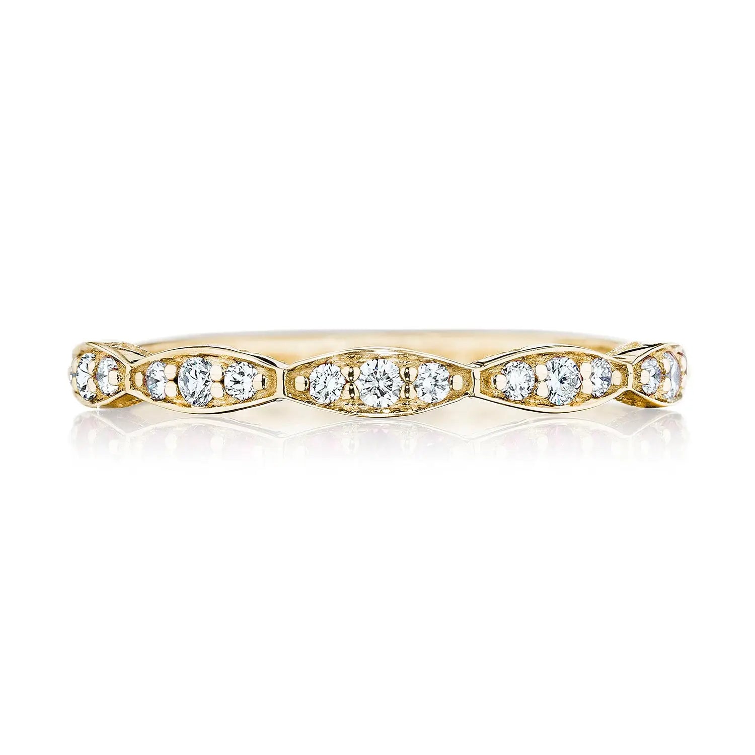 Marquise Design Wedding Band with Diamond (312788)