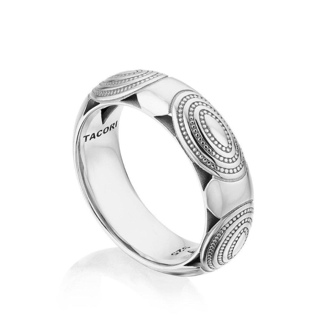 Crescent Eclipse Silver Ring (503518)