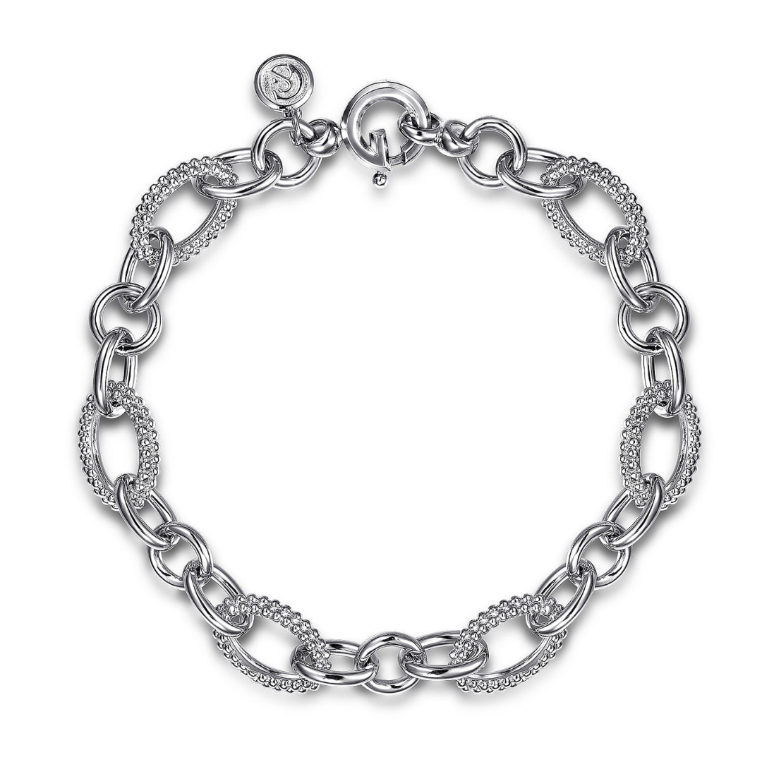 Sterling Silver Bujukan Chain Bracelet (253079)