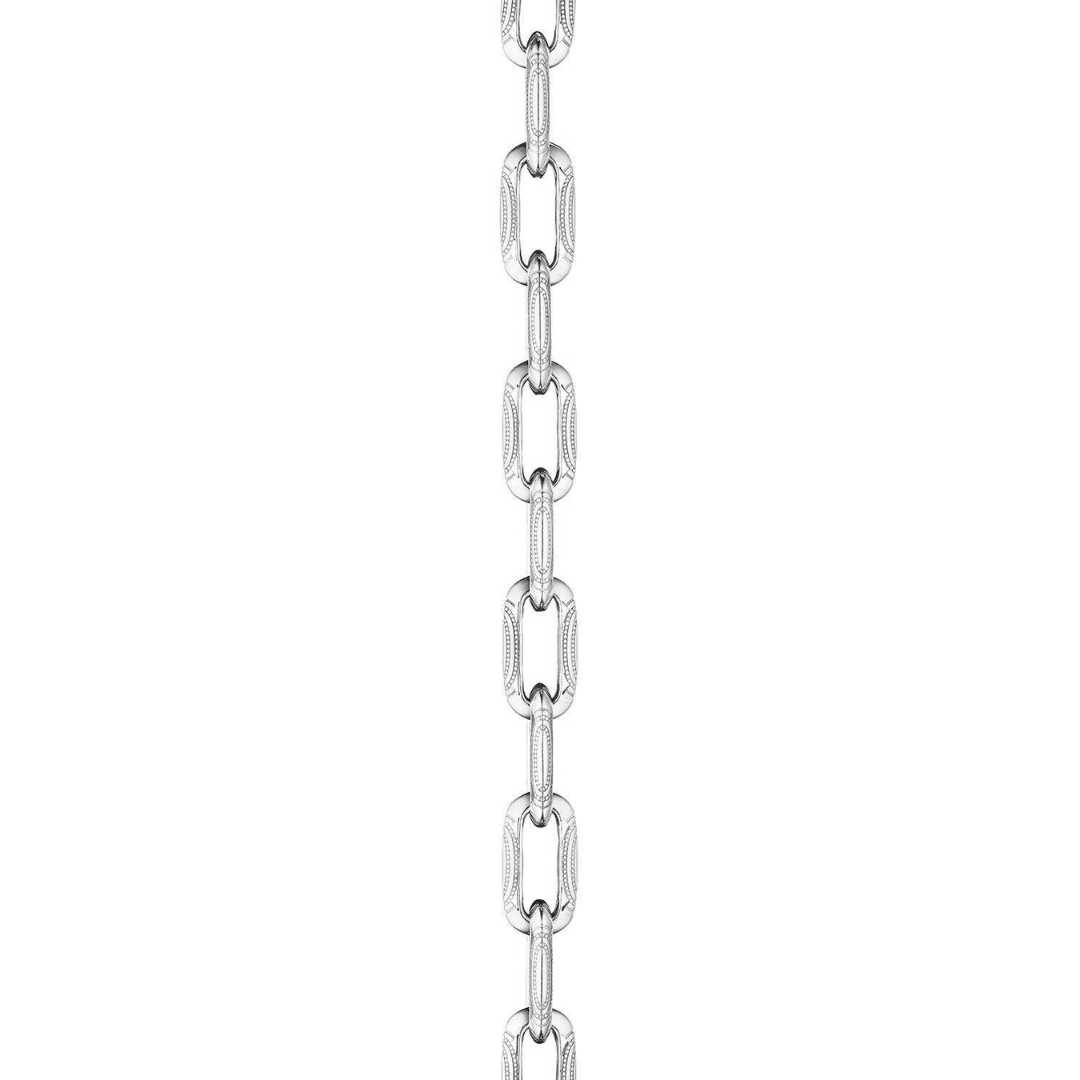 Tacori Crescent Eclipse Silver Link Bracelet (773296)