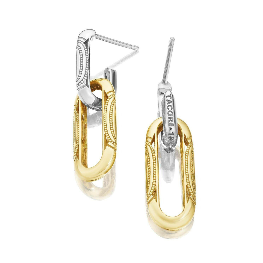 Crescent Eclipse Double Link Earrings (941822)