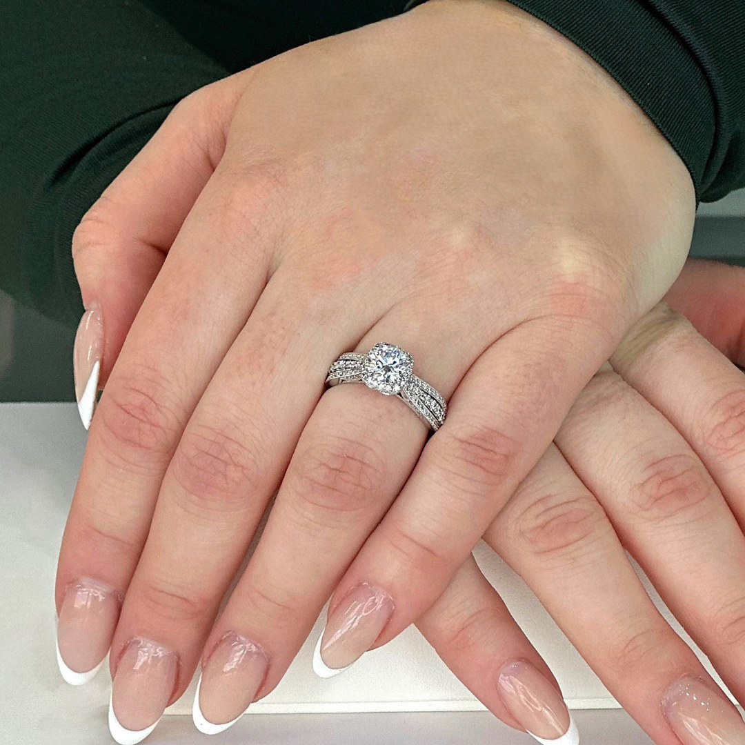 Tacori White Gold Engagement Ring (020092)