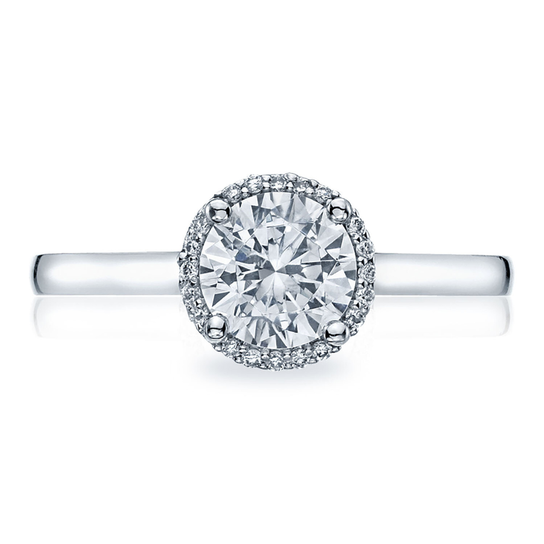 Tacori Platinum Engagement Ring (020090)