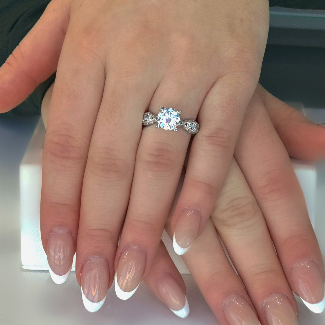 Tacori Platinum Engagement Ring (020169)