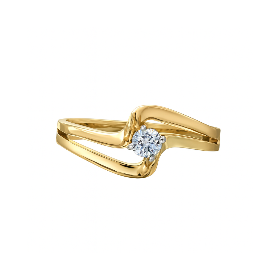 Freeform Diamond Ring (172977)