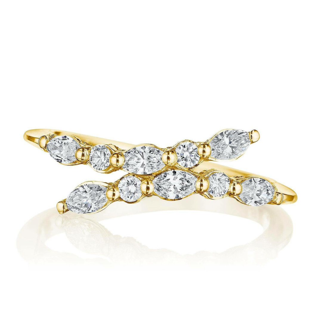 Yellow Gold Diamond Stilla Ring (731223)