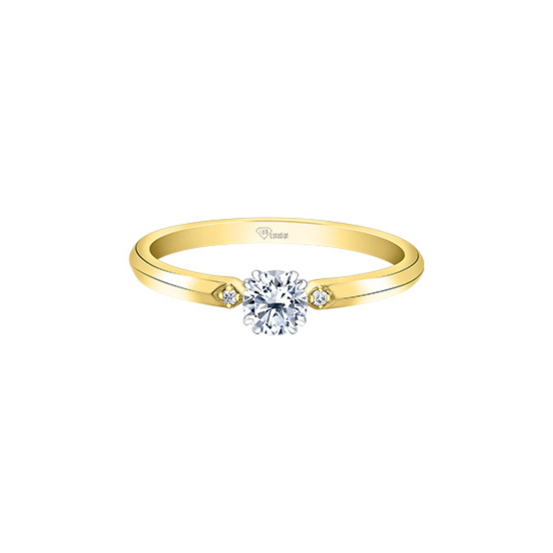 Classic Solitaire Diamond Engagement Ring (839816)