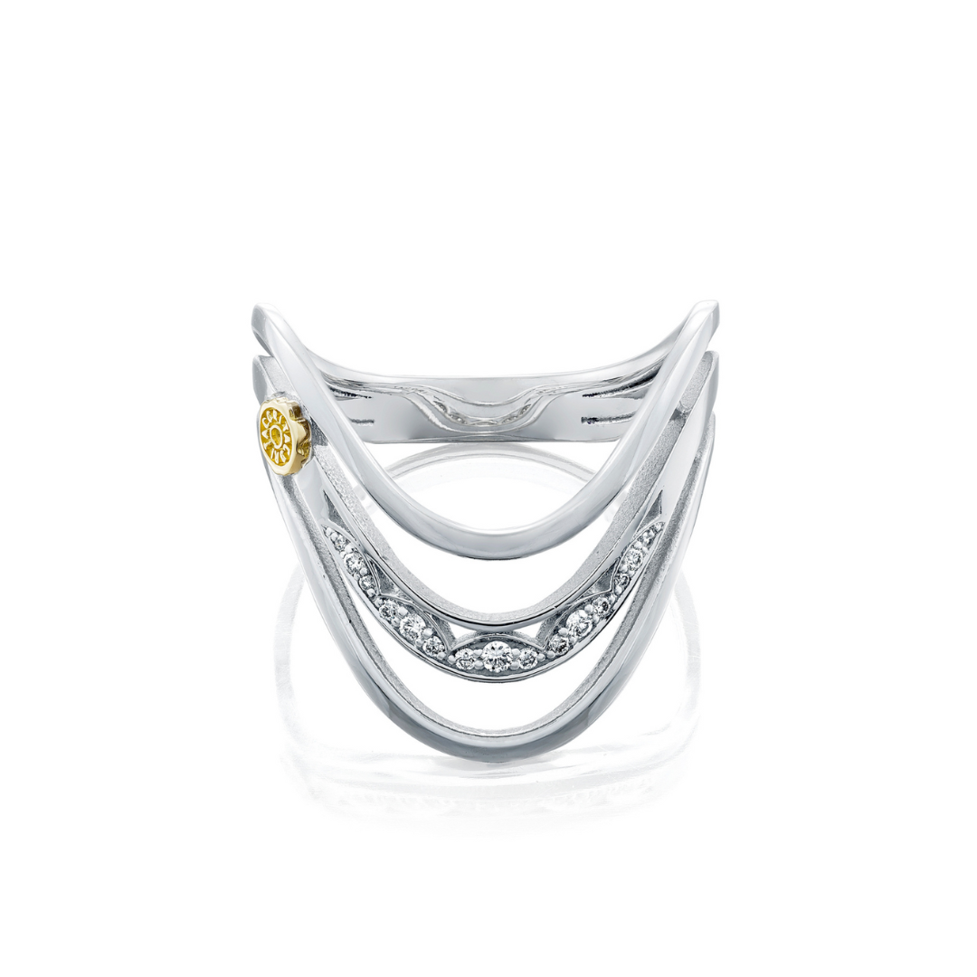 Sterling Silver Crescent Cove Ring (842831)