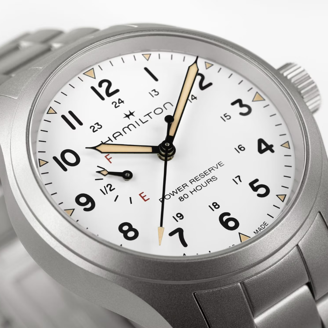 Khaki Field Mechanical Power Reserve 40mm (344431)