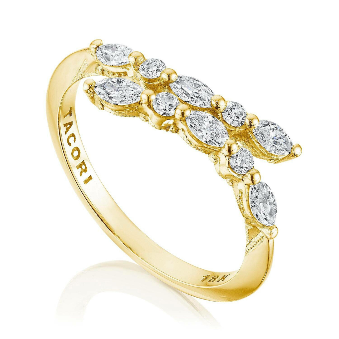 Yellow Gold Diamond Stilla Ring (731223)