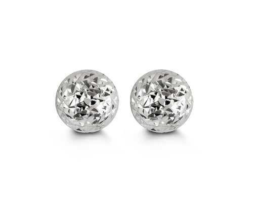 10k Ball Stud Earrings 8mm 203810 Janina s Diamonds Time