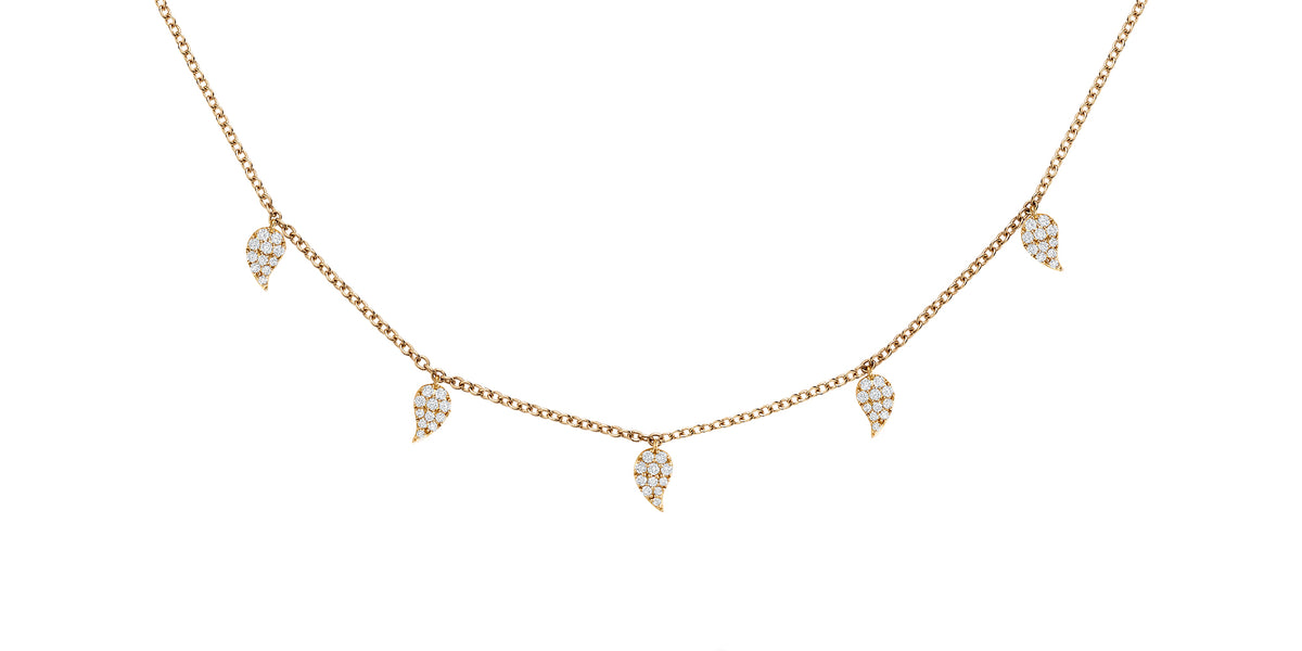 Jewelry shop necklace choker
